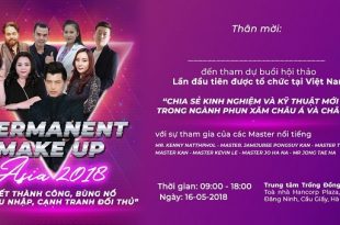 Exchange of Latest Asian & European Cosmetic Tattooing Techniques In Vietnam 3
