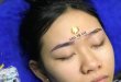 Before And After Using 9D 12 . Thread Brow Sculpting Technology