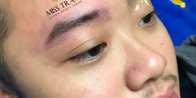 Before And After Masculine Brow Sculpting 1