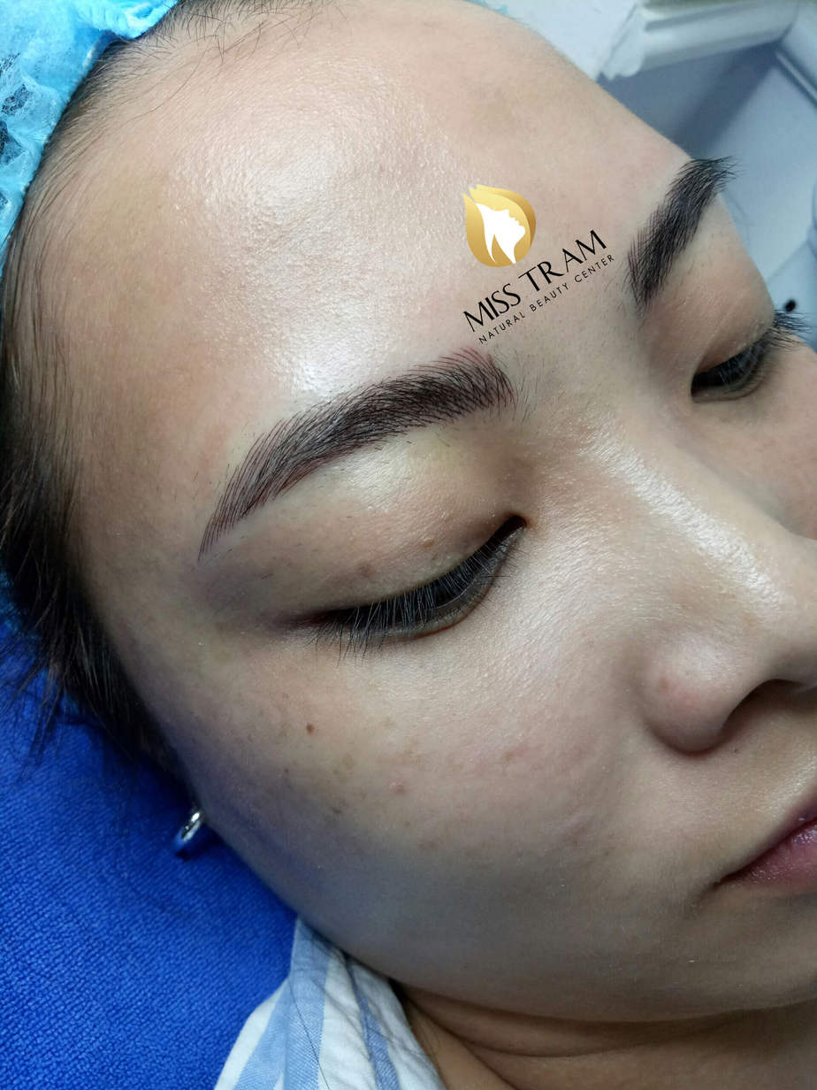 Before And After The Results Of The Client's Eyebrow Sculpting 9
