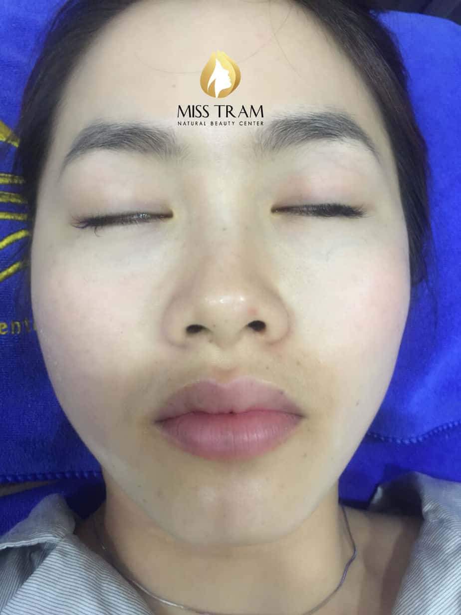 Before And After Sculpting Lips Ink Queen Creates Natural Pink Color 5