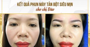 Before And After Performing Super Smooth Powder Eyebrow Spray Method 14