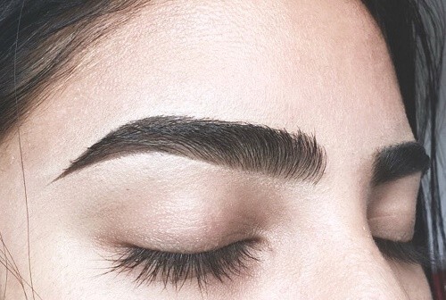 What to do after damaged eyebrows?