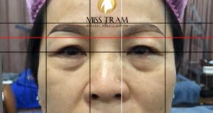 Before And After Sculpting Eyebrows with Fibers Combined with Eyelid Spray 18