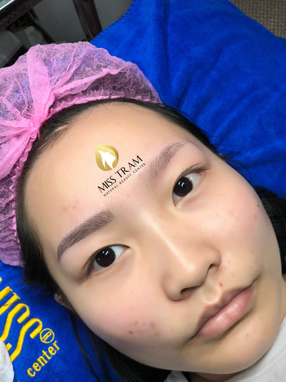 Before And After The Results Of 9D Flawless Eyebrow Sculpture For Women 5