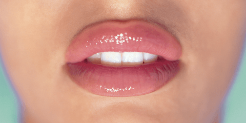 Note when spraying collagen lips