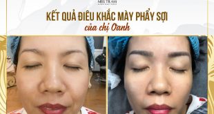 Before And After Making Super Beautiful Eyebrow Sculpture For Women 5