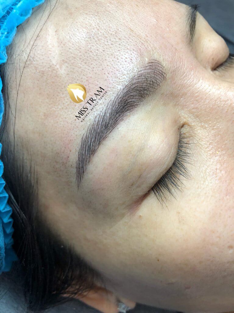 Before And After Making Super Beautiful Eyebrow Sculpture For Women 6