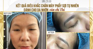 Before And After Eyebrow Sculpting For Customers With Oily Skin 43