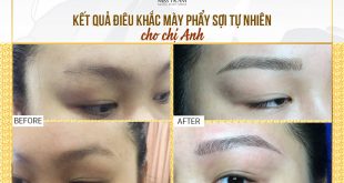 Before And After Making Natural Fiber Brow Sculpting For Women 8