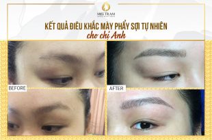 Before And After Making Natural Fiber Brow Sculpting For Women 82