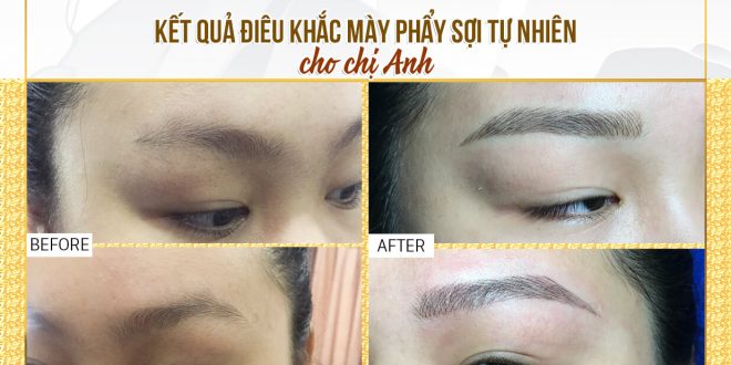 Before And After Making Natural Fiber Brow Sculpting For Women 4