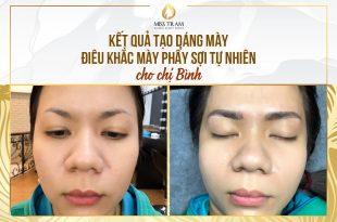 Before And After Posing and Sculpting Natural Fiber Brows 38