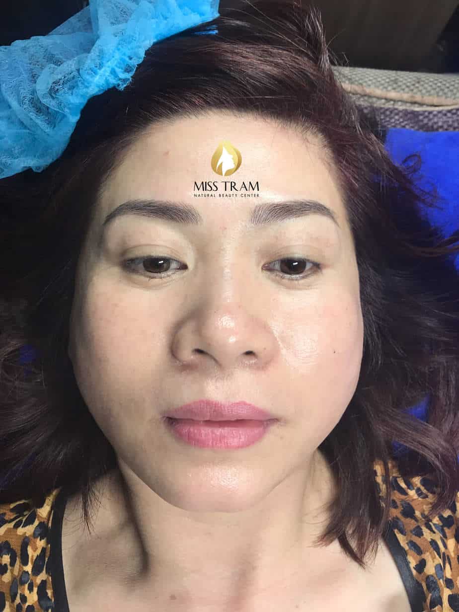 Before And After Making Natural Fiber Brow Sculpting For Women 7