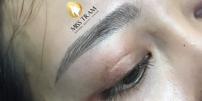 Before And After The Results Of Natural Fiber Brow Sculpting At Spa 4