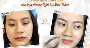 Before and After Beautifying Eyebrows by Natural Fiber Sculpture 31