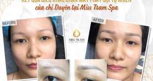 Before And After Making Eyebrow Sculpting with Natural Fiber 12