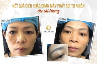 Before And After The Results Of Natural Fiber Brow Sculpting 60