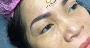 Before And After Treatment - Super Fine Powder Eyebrow Spray 1