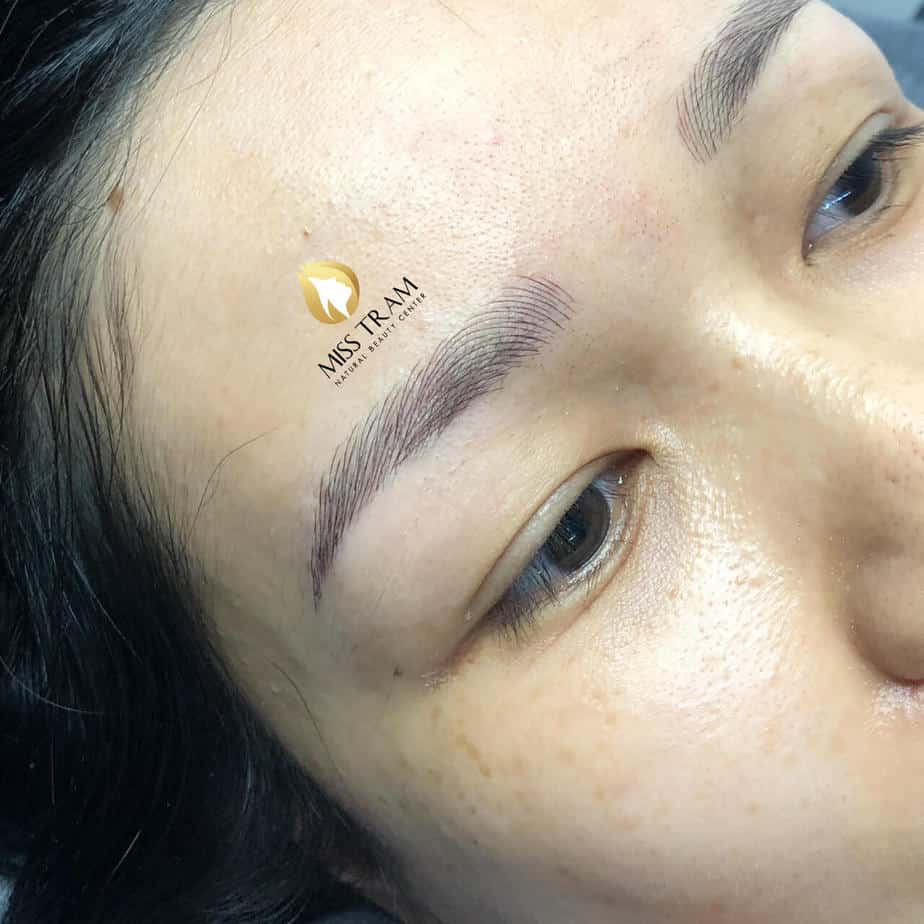 Before And After Making Eyebrow Sculpting with Natural Fiber 7