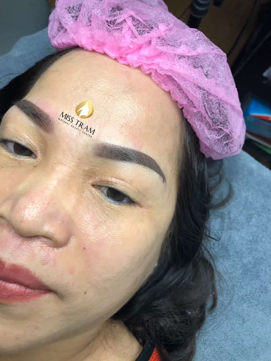 Before And After Treatment - Super Fine Powder Eyebrow Spray 6
