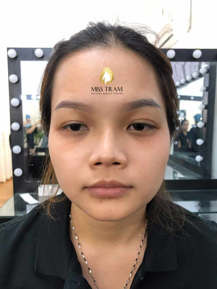Before And After Treatment - Spray Eyebrow Powder with Queen Ink for Guests 7