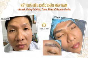 Before And After Male Eyebrow Sculpting Create Masculine Standard Eyebrows 17