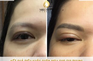 Before And After The Results Of Natural Beautiful Eyebrow Sculpting For Women 40