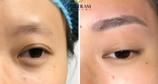 Before And After The Results Of Posing And Sculpting Eyebrows For Customers 9