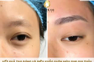 Before And After The Results Of Posing And Sculpting Eyebrows For Customers 12