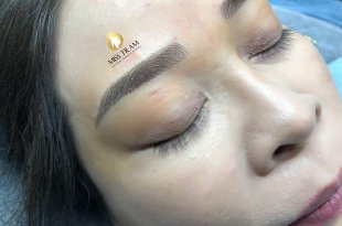 Before And After The Results Of Beautiful Eyebrow Sculpture 11