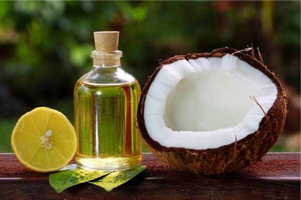 Skin whitening with coconut oil