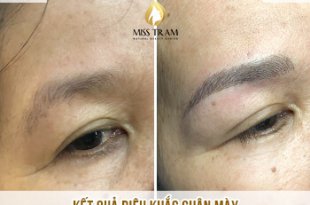 Before And After Sculpting Female Eyebrows With Queen Ink 10