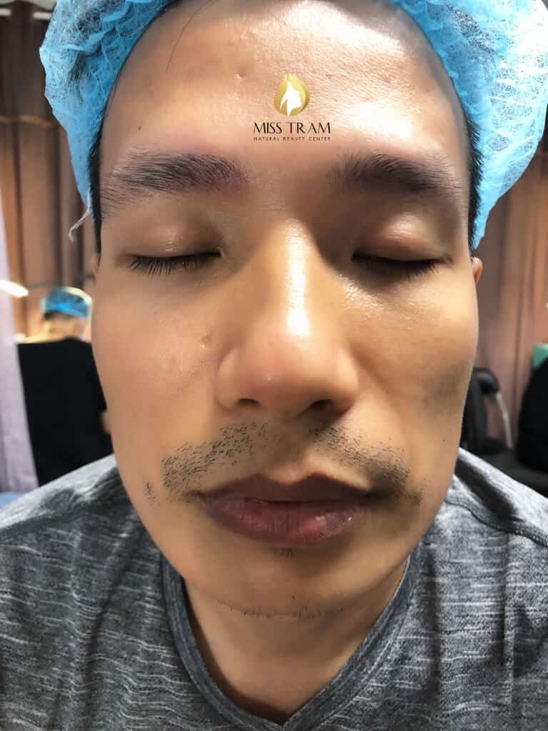 Before And After Eyebrow Sculpting Using Natural Herbal Ink 8