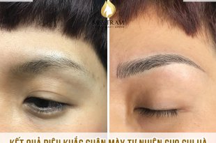 Before And After Brow Sculpting Natural Fibers Fixing Thin Eyebrows 137