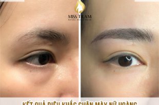 Before And After Posing - Sculpting Beautiful Queen's Eyebrows 43