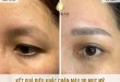 Before And After Sculpting 9D Eyebrows Using 11 . Herbal Ink