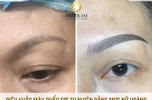 Before And After Queen's Eyebrow Sculpture To Fix Pale Eyebrows 29