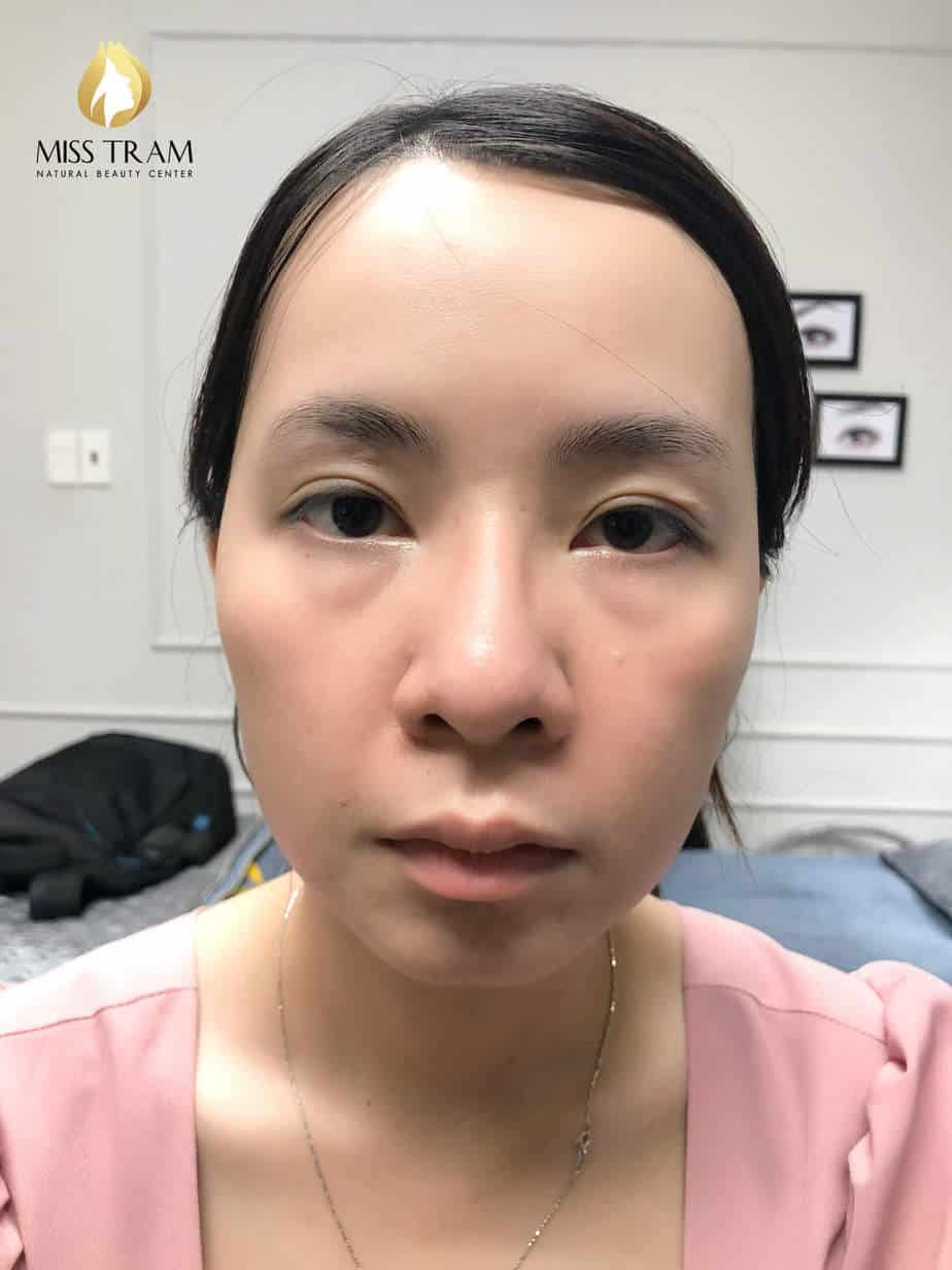 Before And After Posing - Sculpting Beautiful Queen's Eyebrows 6