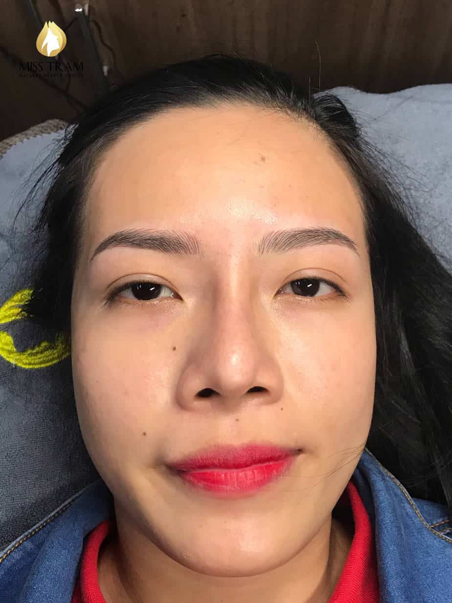 Before And After Beautiful Queen Eyebrow Sculpting Technology 9