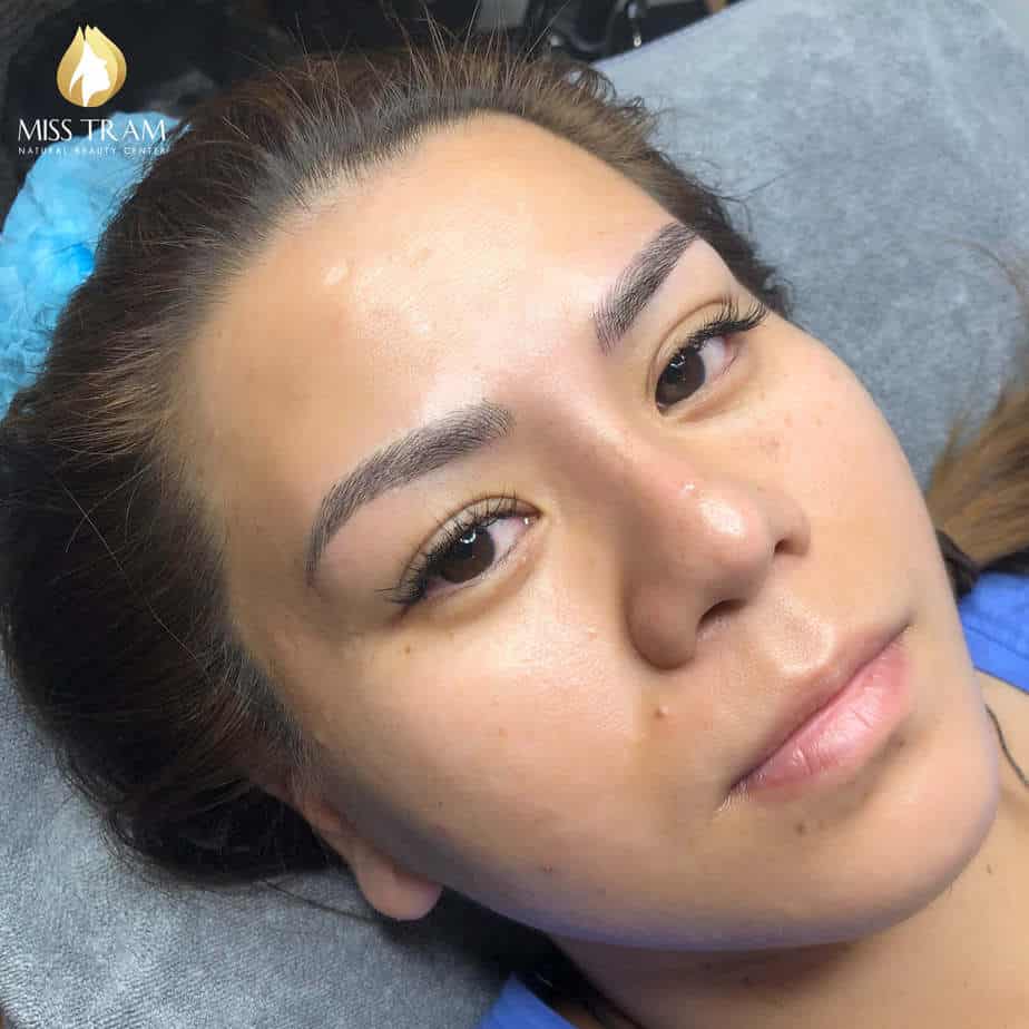 Before And After European Shape Eyebrow Sculpting at Spa 8