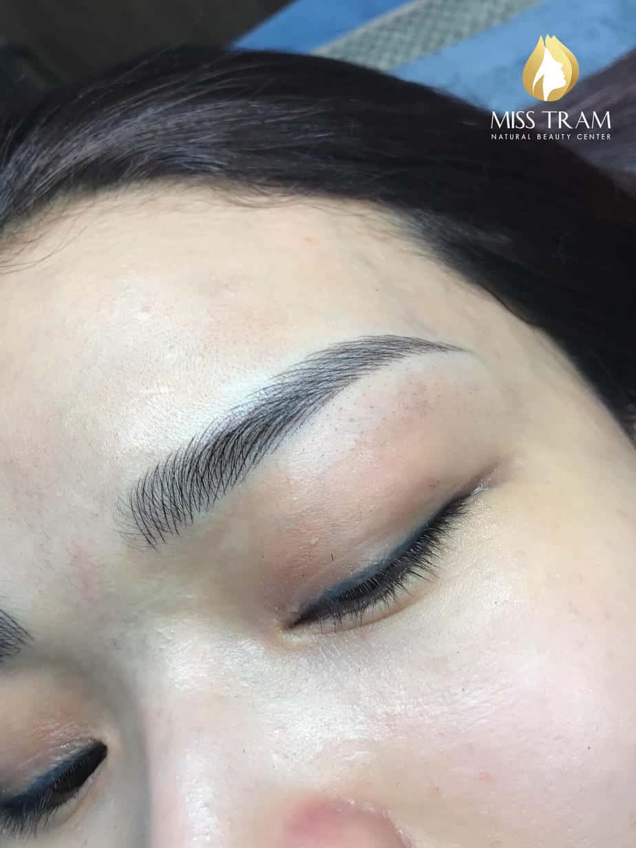 Before And After The Results Of Beautiful Queen Eyebrow Sculpting Technology 8