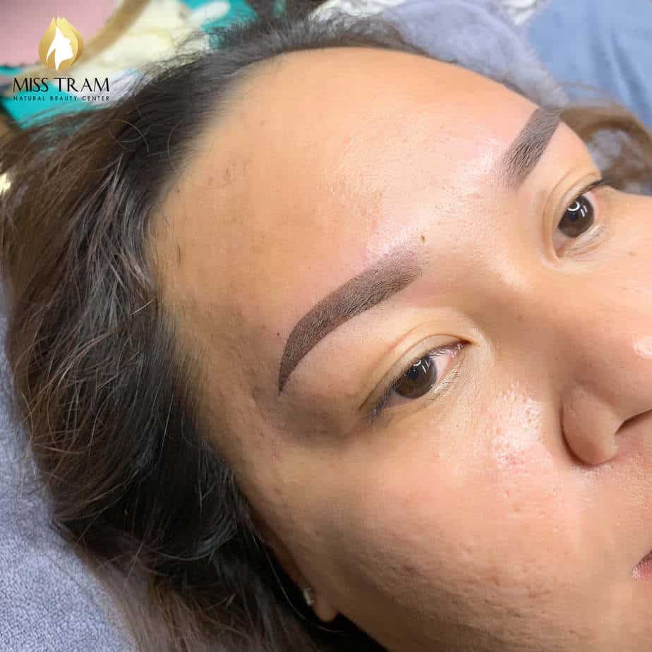 Before And After The Result Of Super Smooth Powder Eyebrow Spray For Women 6