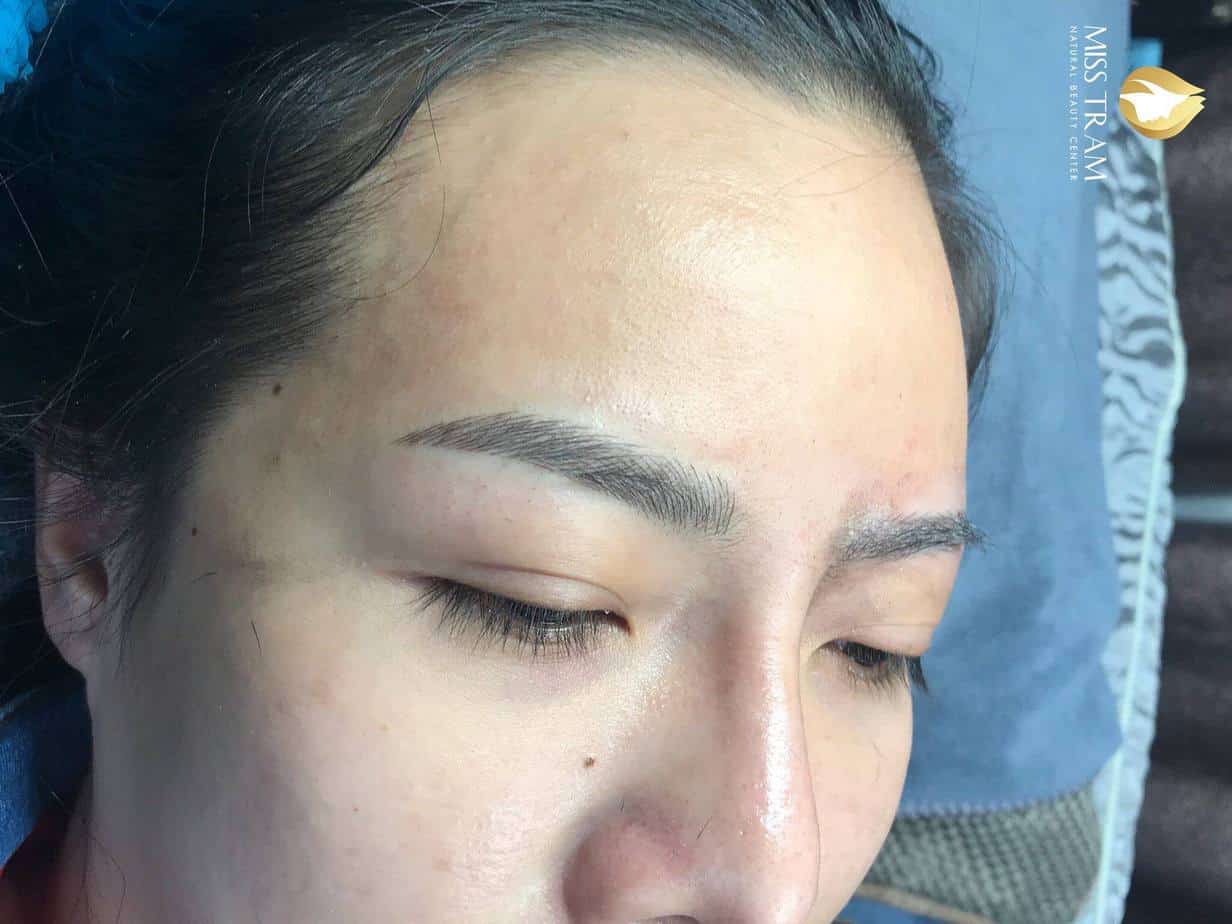 Before And After Beautiful Queen Eyebrow Sculpting Technology 8