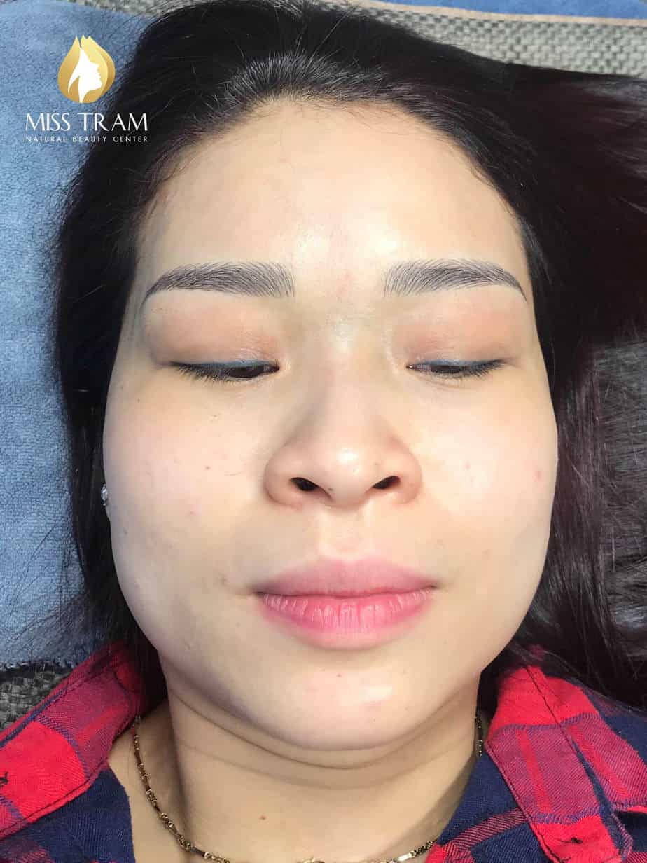 Before And After The Results Of Beautiful Queen Eyebrow Sculpting Technology 9