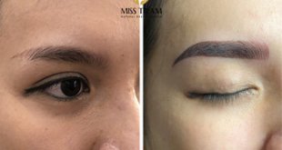 Before And After Fixing Old Eyebrows - Ombre Combination Sculpture New Eyebrow 48