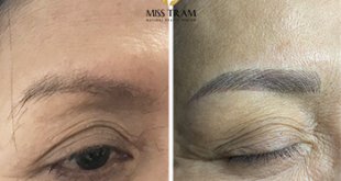 Before And After Beautifying Your Eyebrows With Sculpture of the Queen of Natural Fibers 6