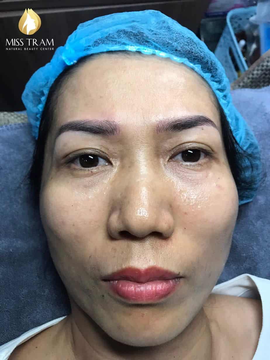 Before And After Super Beautiful Queen Eyebrow Sculpting Technology 7