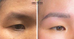 Before And After Sculpting the Queen's Eyebrows with Natural Fibers For Women 24