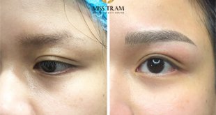 Before And After 9D Natural Fiber Brow Sculpting For Women 20